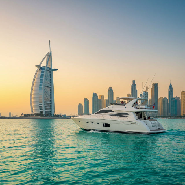 Luxury Yacht Tour in Dubai Marina Main Image