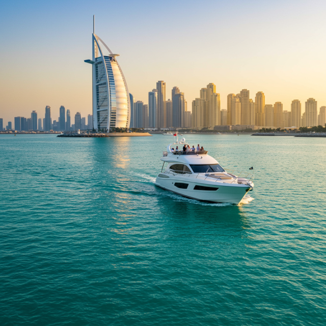 Luxury Yacht Tour in Dubai Marina 1