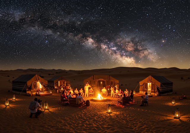 Overnight Desert Safari with Stargazing and Belly Dance 1