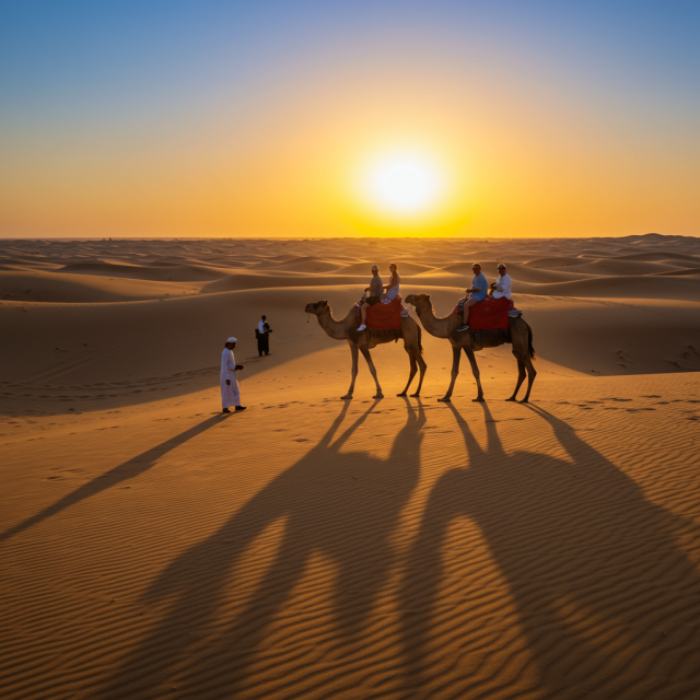 Sunrise Desert Safari with Camel Ride Main Image