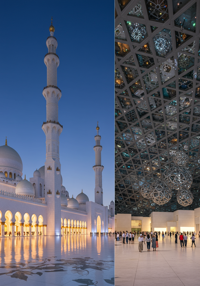 Abu Dhabi Grand Mosque and Louvre Museum Tour 1