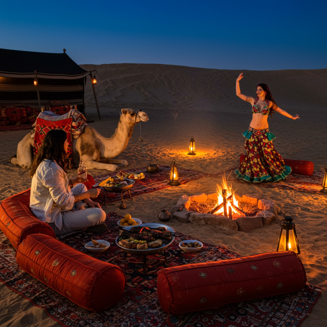 Bedouin Camp Desert Safari with Belly Dance Show 1