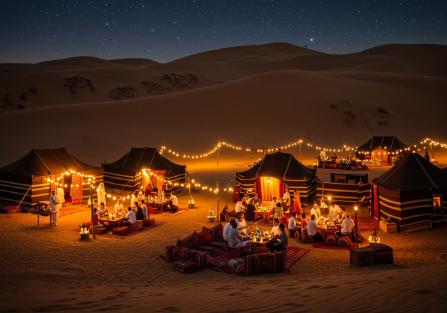 Bedouin Camp Desert Safari with Belly Dance Show 1