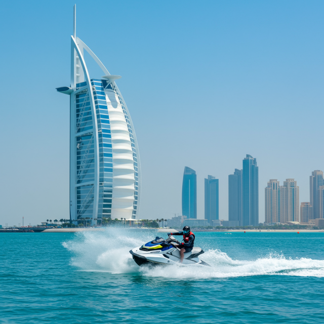 Jet Ski Adventure & Burj Al Arab Sightseeing Tour 1