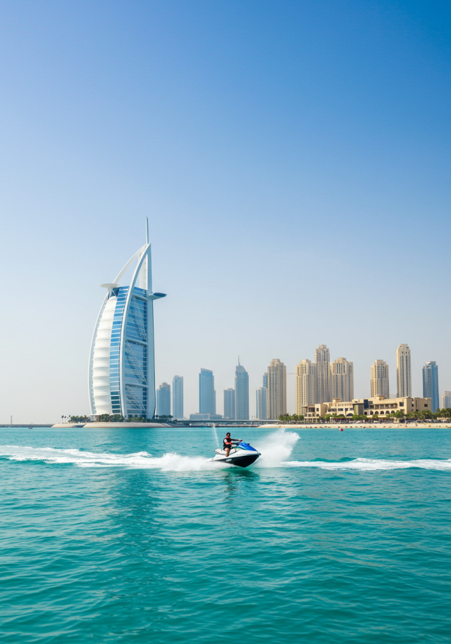 Jet Ski Adventure & Burj Al Arab Sightseeing Tour 1